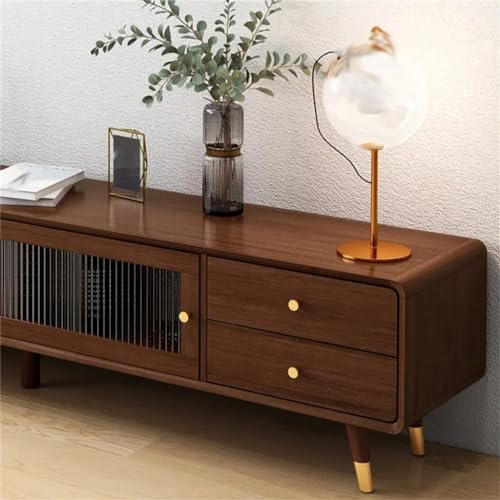 ONMYJFD Consoles Tv Stand Desk Shelf Solid Wood Standing Cabinet Table Television Luxury Media Mobile Tv Furniture : Home &amp; Kitchen