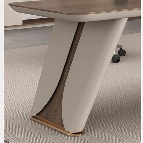LICONG-2019 PC Table Designer Boss Desk Office Supervisor Manager Desk Modern Simple Office Furniture Large Desk Boss Desk(240 * 180 * 76cm) : Home &amp; Kitchen