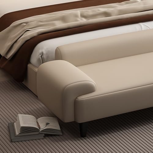 LMMIAMZ Luxury Bed Bench - High-End Sofa Stool for Bedroom &amp; Hotel Elegant Storage Solution Modern Design for Home Décor &amp; Comfort Stylish Accent Furniture : Home &amp; Kitchen