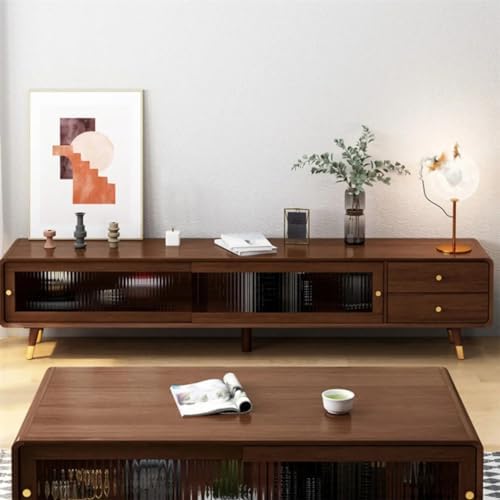 ONMYJFD Consoles Tv Stand Desk Shelf Solid Wood Standing Cabinet Table Television Luxury Media Mobile Tv Furniture : Home &amp; Kitchen