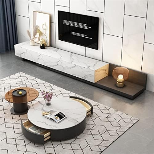 Design Coffee Table Round Stainless Steel Set Villa Decor Living Room Home Furniture(D) : Home &amp; Kitchen